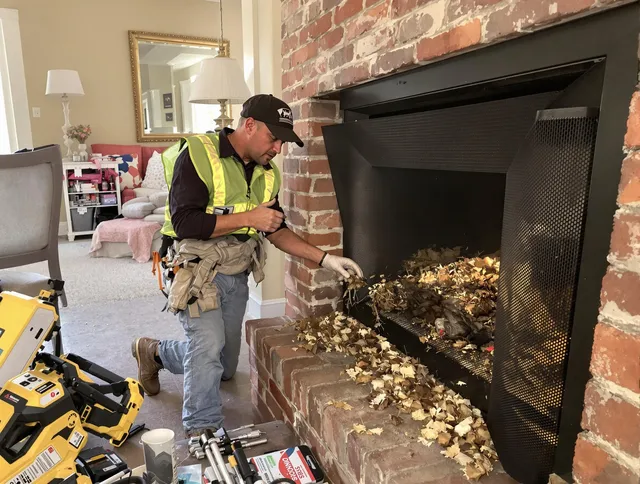Safe screening installation by Bell Chimney Sweep in Bell, CA