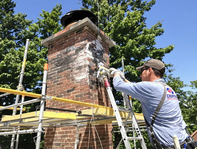 Structural chimney repair by Bell Chimney Sweep in Bell, CA